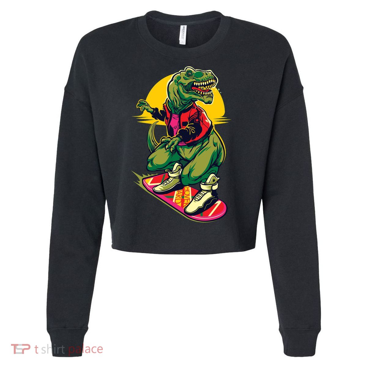 Trex Skating Cropped Pullover Crew