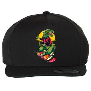 Trex Skating Wool Snapback Cap