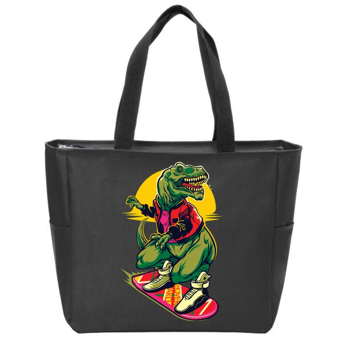 Trex Skating Zip Tote Bag