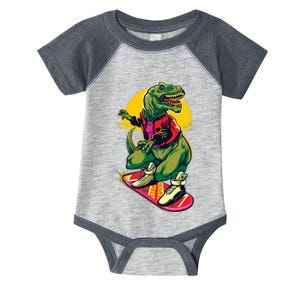 Trex Skating Infant Baby Jersey Bodysuit