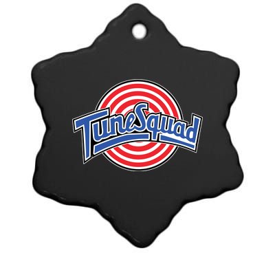 Tune Squad Ceramic Star Ornament