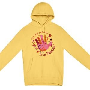 Thankful Season Turkey Premium Pullover Hoodie