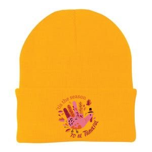 Thankful Season Turkey Knit Cap Winter Beanie