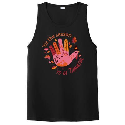 Thankful Season Turkey PosiCharge Competitor Tank