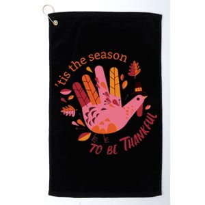 Thankful Season Turkey Platinum Collection Golf Towel