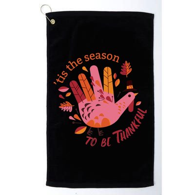 Thankful Season Turkey Golf Towel