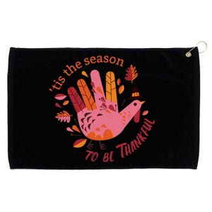 Thankful Season Turkey Grommeted Golf Towel