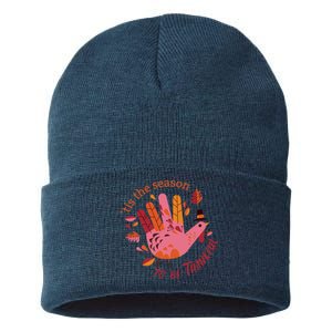 Thankful Season Turkey Sustainable Knit Beanie