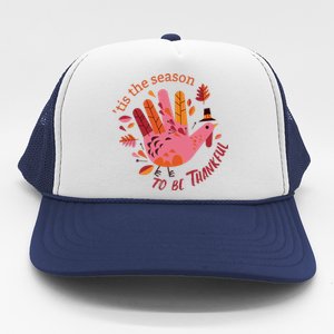 Thankful Season Turkey Trucker Hat