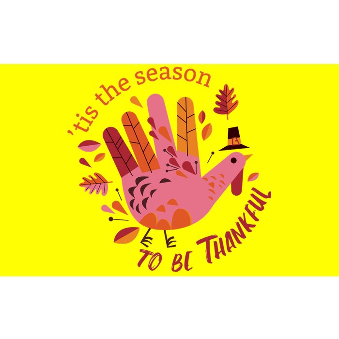 Thankful Season Turkey Bumper Sticker