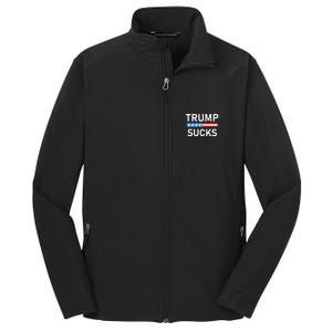 Trump Sucks Core Soft Shell Jacket