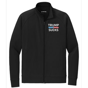 Trump Sucks Stretch Full-Zip Cadet Jacket