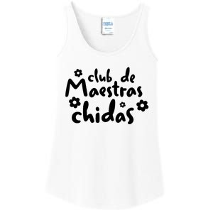 Trendy Spanish Teacher Bilingual Teacher Ladies Essential Tank