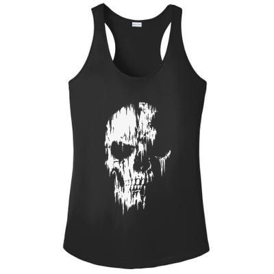 Tattered Skull Ladies PosiCharge Competitor Racerback Tank