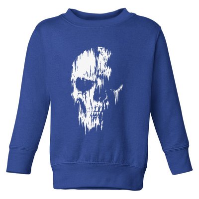 Tattered Skull Toddler Sweatshirt