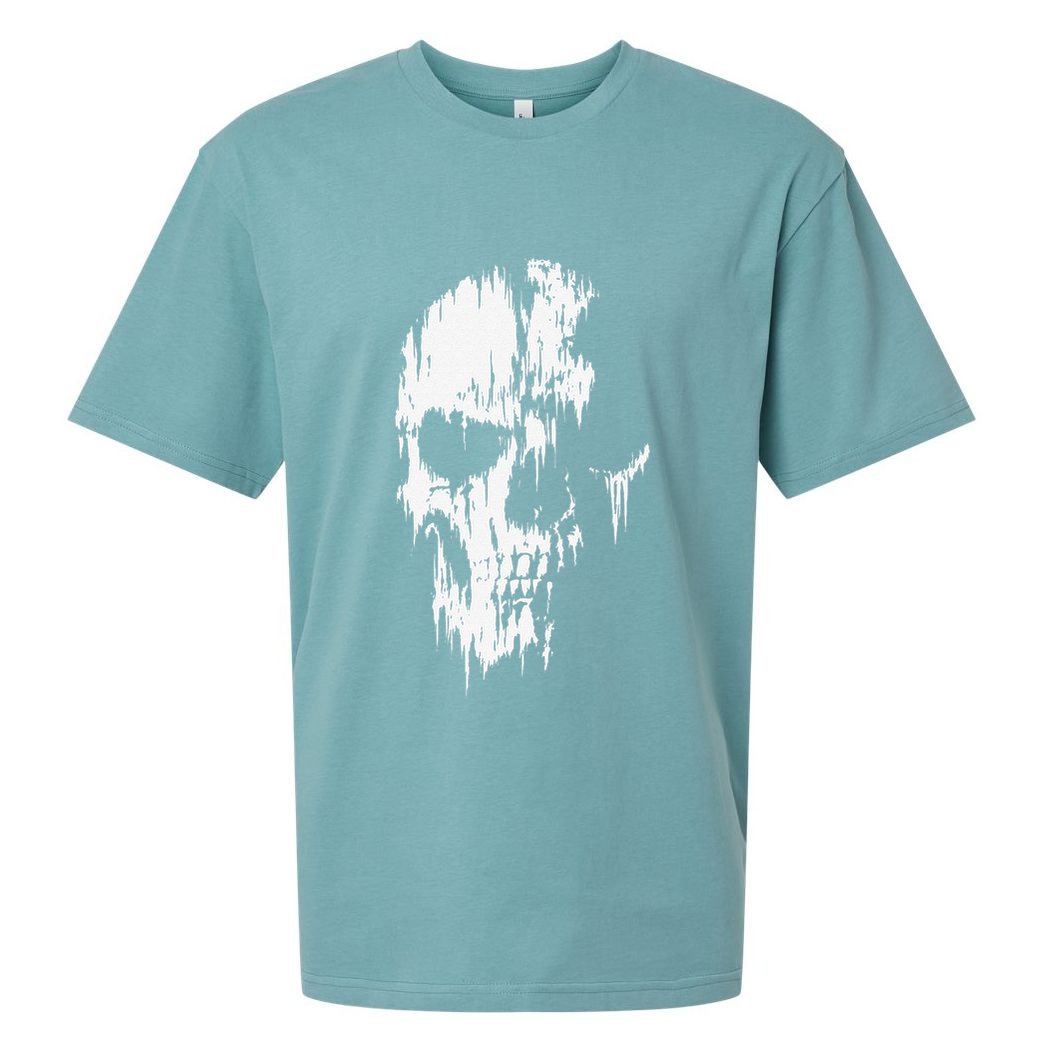Tattered Skull Sueded Cloud Jersey T-Shirt