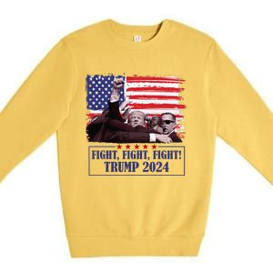 Trump Shooting Trump Assassination Trump Legends Trump 2024 Premium Crewneck Sweatshirt