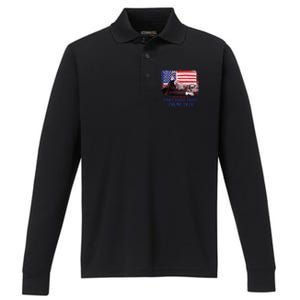 Trump Shooting Trump Assassination Trump Legends Trump 2024 Performance Long Sleeve Polo