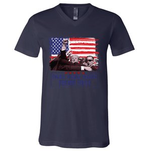 Trump Shooting Trump Assassination Trump Legends Trump 2024 V-Neck T-Shirt