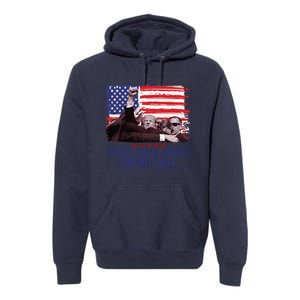 Trump Shooting Trump Assassination Trump Legends Trump 2024 Premium Hoodie