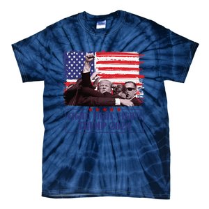 Trump Shooting Trump Assassination Trump Legends Trump 2024 Tie-Dye T-Shirt