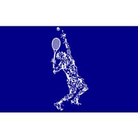 Tennis Silhouette Bumper Sticker