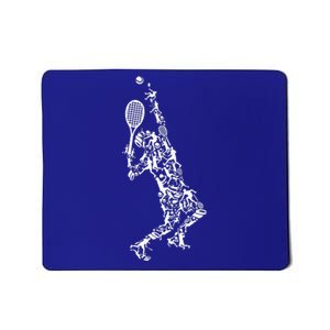 Tennis Silhouette Mousepad