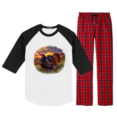 The Sunrise Turkey Raglan Sleeve Pajama Set