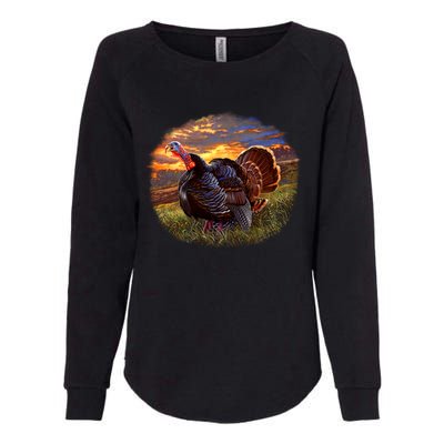 The Sunrise Turkey Womens California Wash Sweatshirt