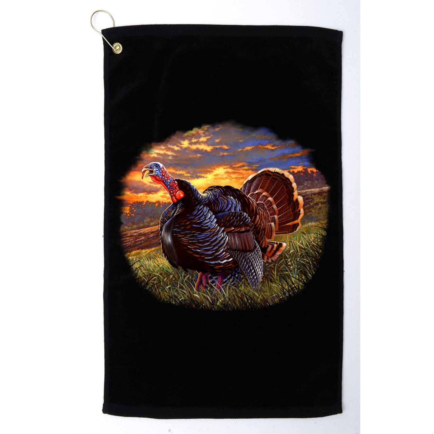 The Sunrise Turkey Golf Towel