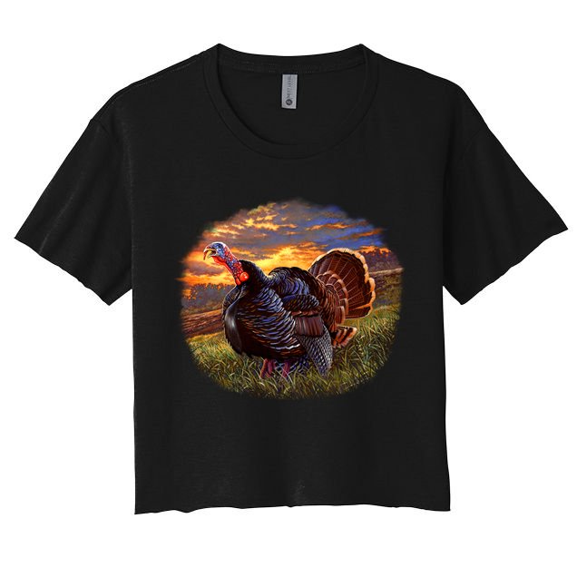 The Sunrise Turkey Crop Top