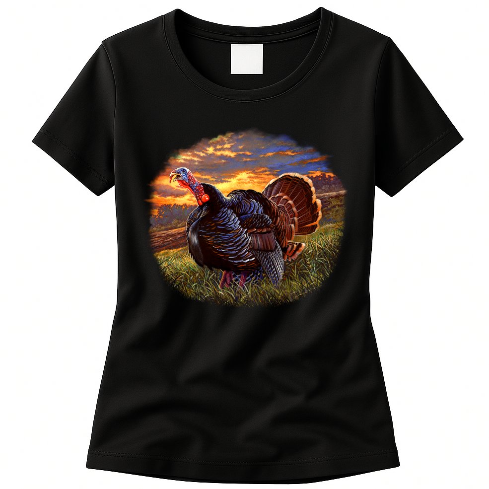 The Sunrise Turkey Womens T-Shirt