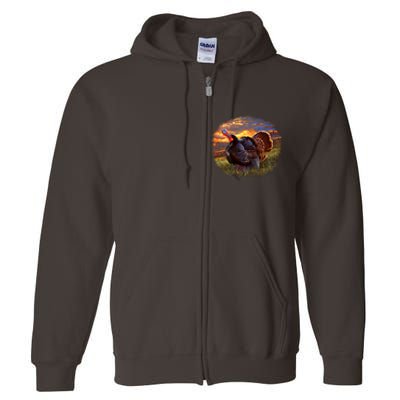 The Sunrise Turkey Full Zip Hoodie