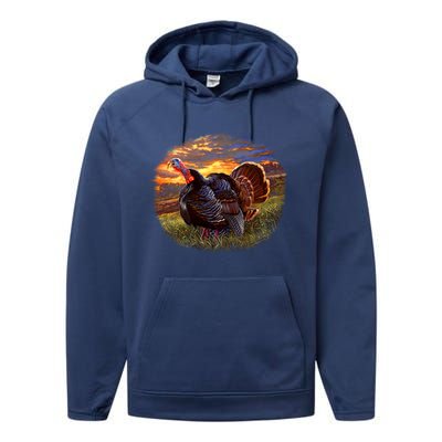 The Sunrise Turkey Performance Fleece Hoodie