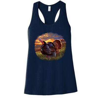 The Sunrise Turkey Women's Racerback Tank