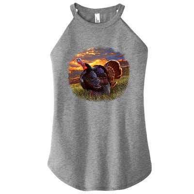 The Sunrise Turkey Women's Perfect Tri Rocker Tank