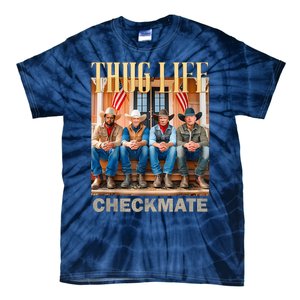 Trump Squad Thug Life Trump Vance Kennedy Elon Tie-Dye T-Shirt