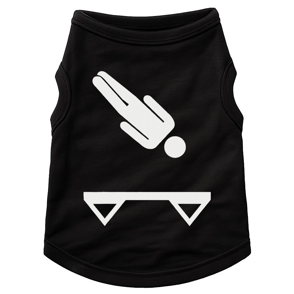 Trampoline Symbol Doggie Tank