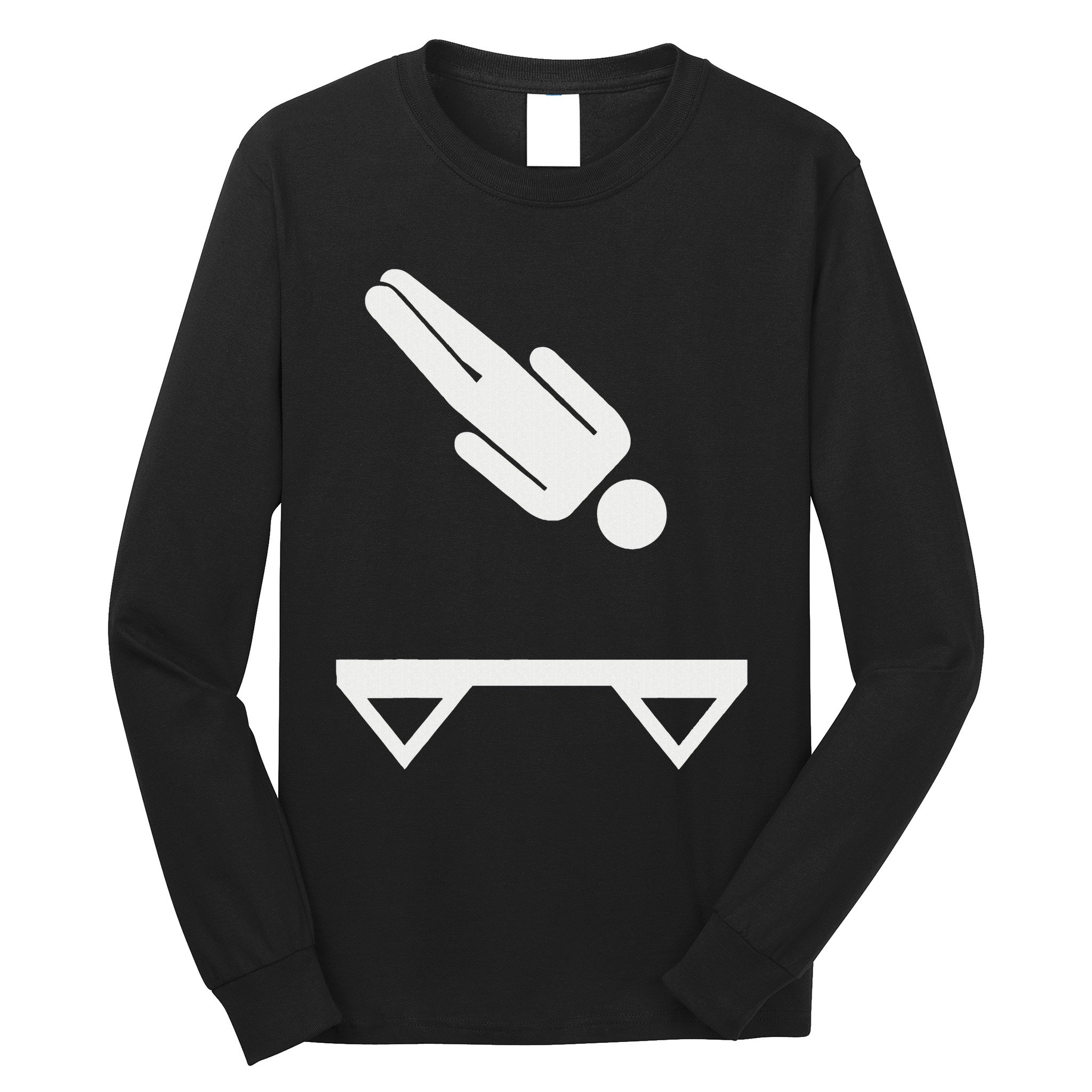 Trampoline Symbol Long Sleeve Shirt