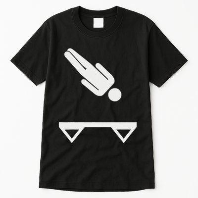 Trampoline Symbol Tall T-Shirt