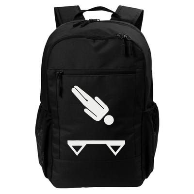 Trampoline Symbol Backpack