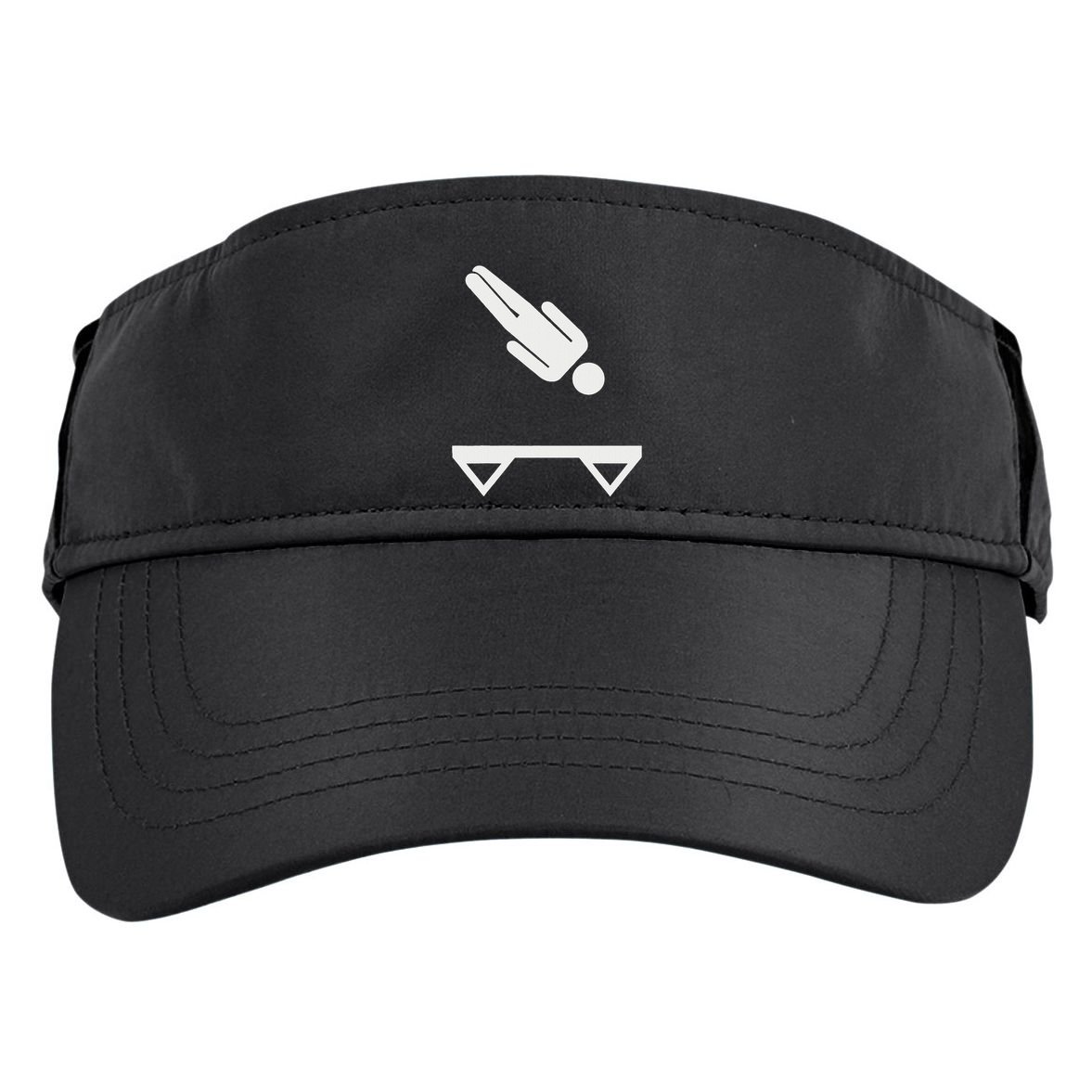 Trampoline Symbol Adult Drive Performance Visor