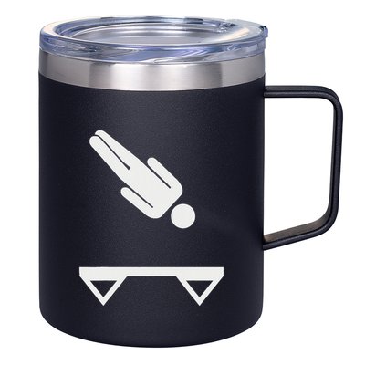 Trampoline Symbol 12oz Stainless Steel Coffee Mug