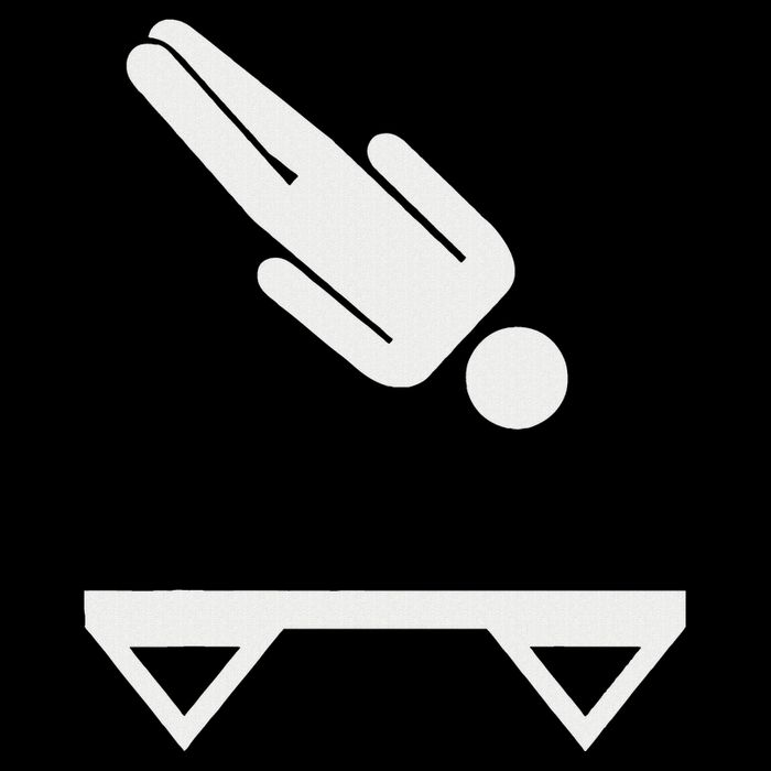 Trampoline Symbol Youth Performance Sprint T-Shirt