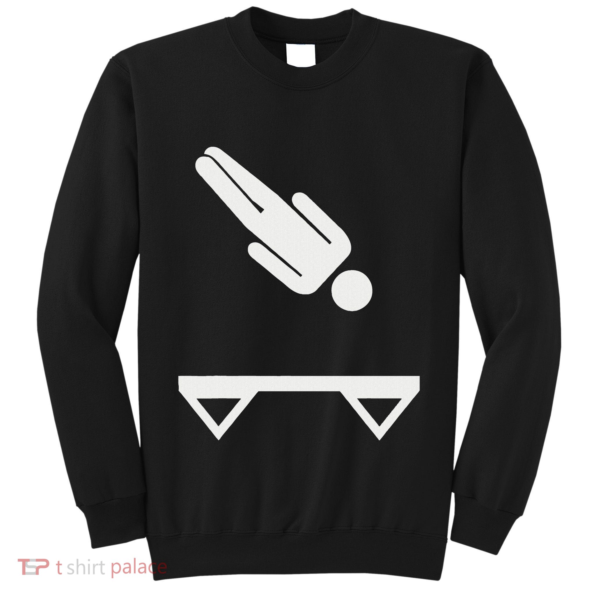 Trampoline Symbol Tall Sweatshirt