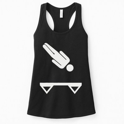 Trampoline Symbol Womens Tank Top
