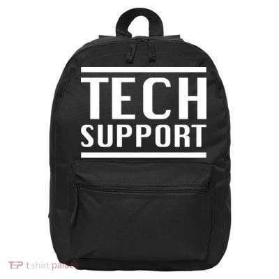 Tech Support 16 in Basic Backpack