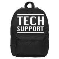 Tech Support 16 in Basic Backpack