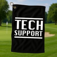 Tech Support Golf Towel