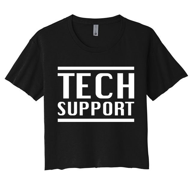 Tech Support Crop Top